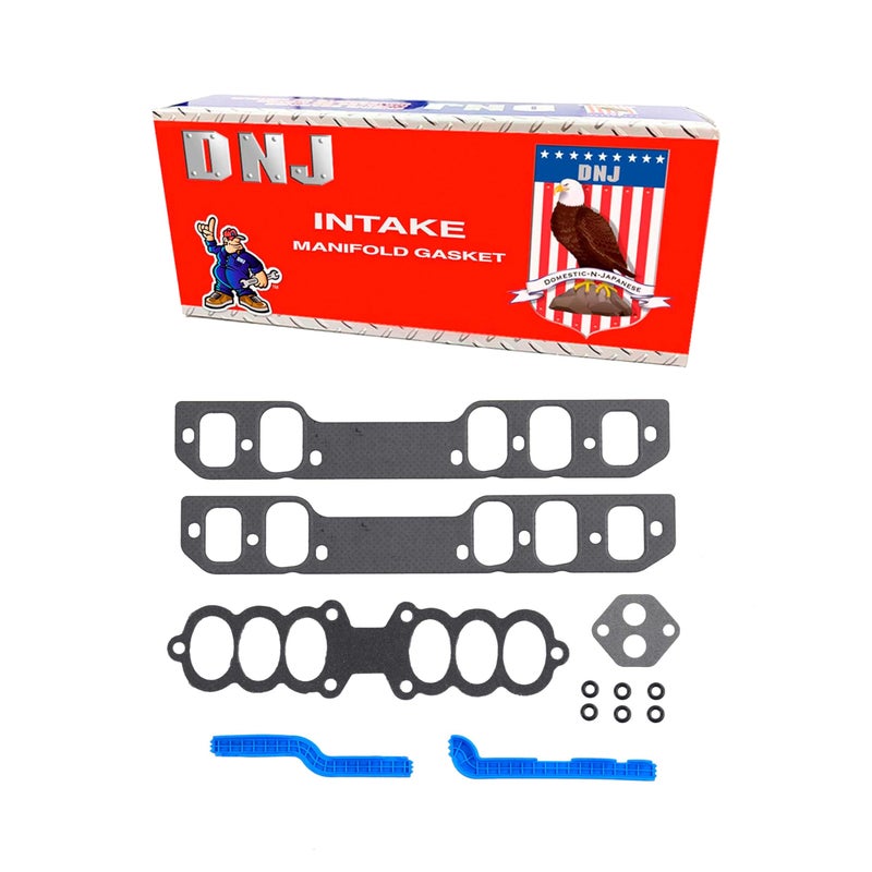 DNJ IG4148 Intake Manifold Gasket Set for 19961998 Ford Mercury Cougar Mustang Thunderbird 38L V6 12V OHV 232cid